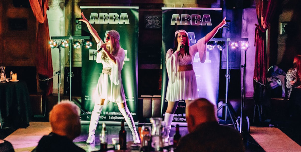 ABBA Tribute + Meal & Fizz