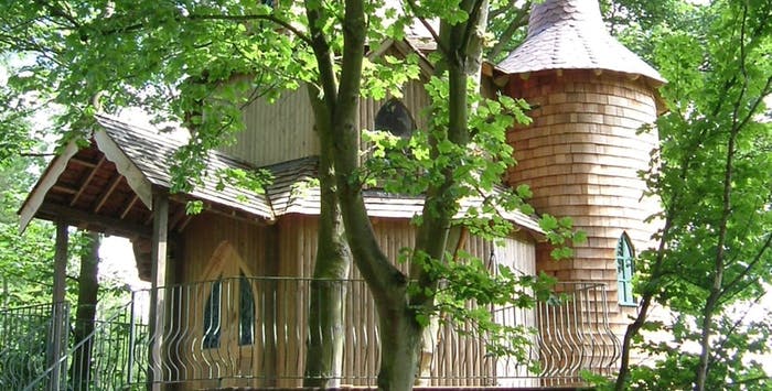 Treehouse Stay for 2 - 5pm.co.uk