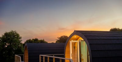 2 or 3 Night Stay in Luxury Glamping Pod with Welcome Hamper for 2; from £349