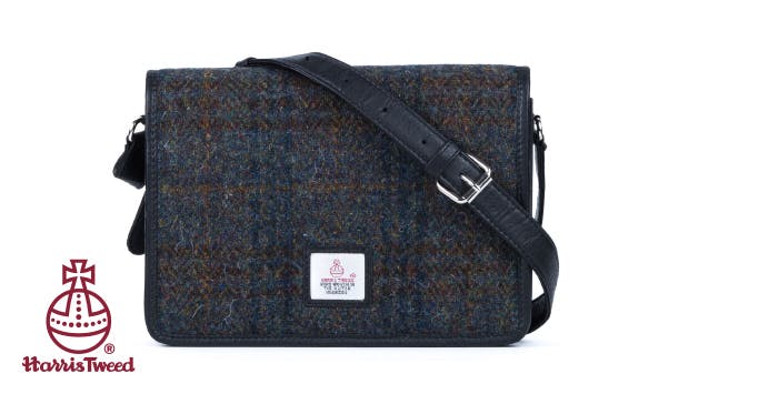 harris tweed satchel bag