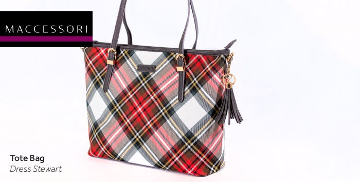 tartan bag