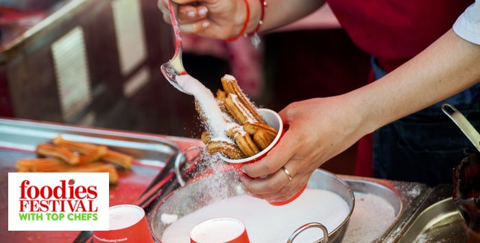 Foodies Festival is this weekend (4th-6th August) and we have a Big Deal on tickets.