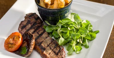 Steak with Sides & Bottle of Wine for 2 or 4, from £39.99