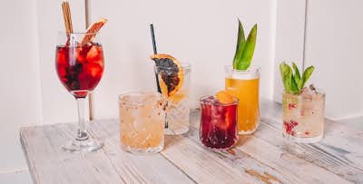 Cocktails + Optional Pizza or Small Plates for 2, from £12