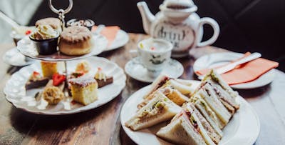 Afternoon Tea + Optional Drink for up to 4, from £22