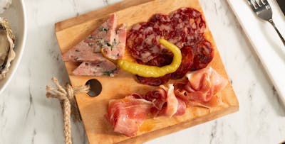 £25 for a Charcuterie Board + Wine between 2