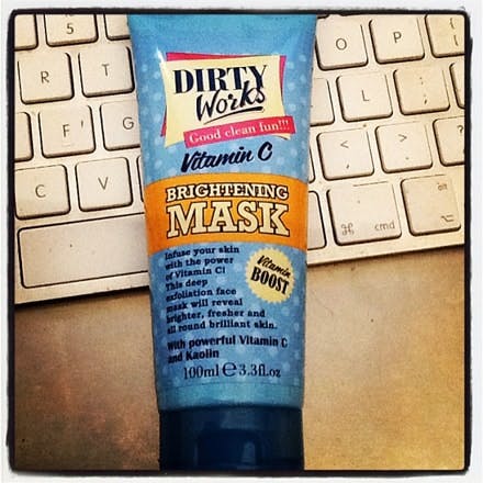 Dirty Works face mask