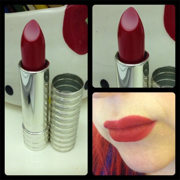 clinique soft matte lipstick review crimson