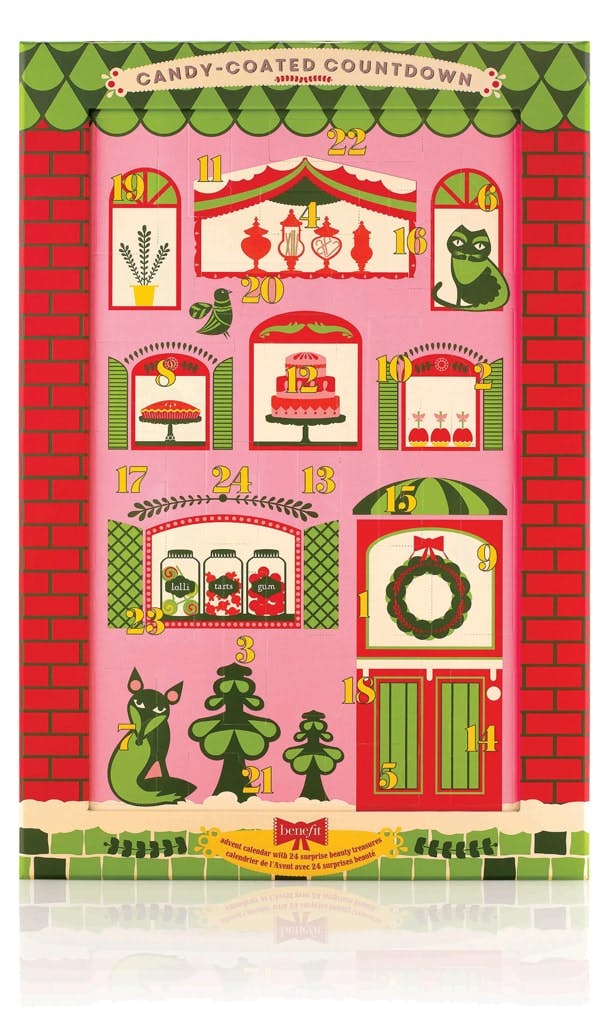 The New Benefit Candy-Coated Countdown Advent Calendar, calendrier benefit
