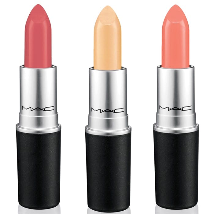 MAC Is Beauty Lipsticks Make Me Gorgeous, Highlights, Pure Vanity