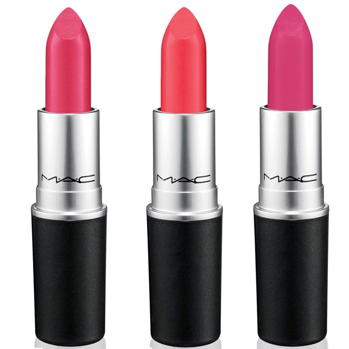 MAC Lipstick Silly, Reel Sexy and Diva-Ish