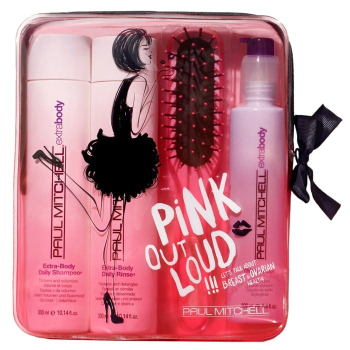 Paul Mitchell Pink Out Loud Blow Out Cancer Gift Set