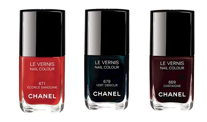 Chanel Autumn Nails