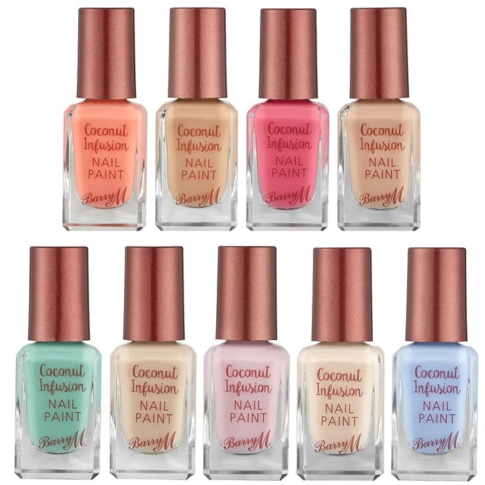 Barry M Coconut Infusion nail paint collection