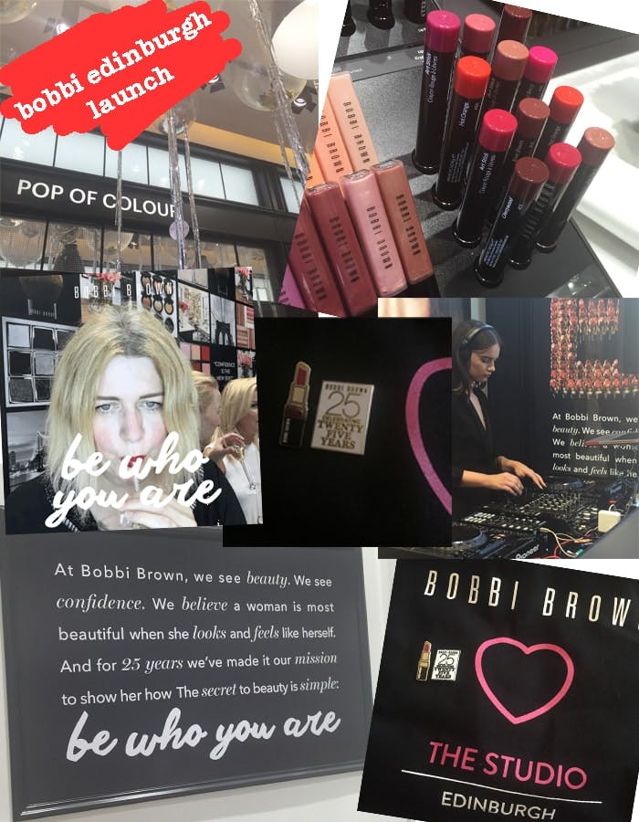 Bobbi Brown launch Edinburgh store