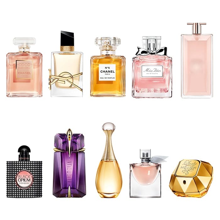 top ten fragrances for her 2019